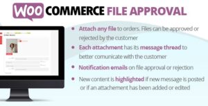 WooCommerce File Approval 9.8
