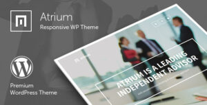 ATRIUM – FINANCE CONSULTING ADVISOR WORDPRESS THEME 2.7