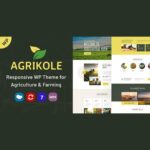 Agrikole Responsive WordPress Theme for Agriculture and Farming 1.20