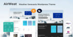 AirWeat – Weather Forecast Service WordPress Theme