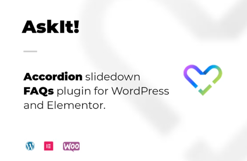 AskIt – A Frequently Asked Questions for WordPress 1.0.0