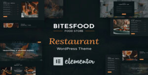 Bitesfood – Cafe and Restaurant WordPress Theme