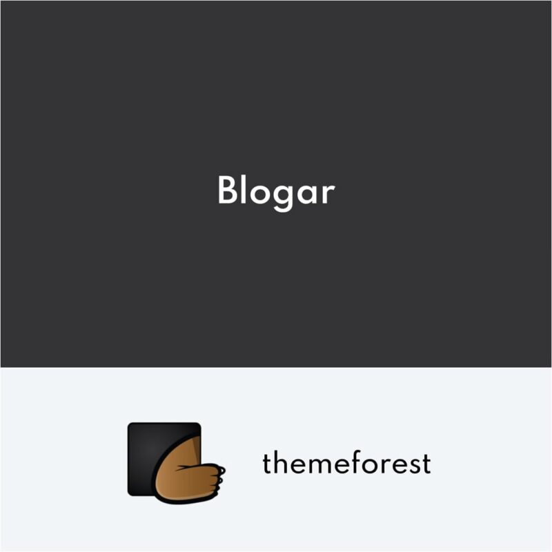 Blogar Blog Magazine WordPress Theme 1.2.7