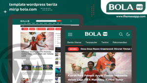 BolaWP, Template WordPress Berita Mirip 1.0.0