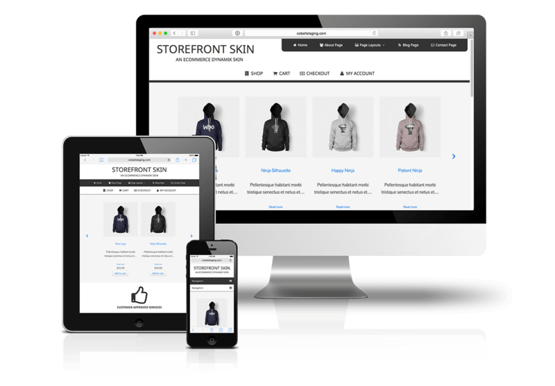 COBALTAPPS STOREFRONT SKIN FOR DYNAMIK WEBSITE BUILDER 1.0