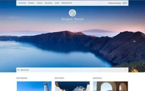 CSS Igniter Aegean Resort WordPress Theme 1.5.3