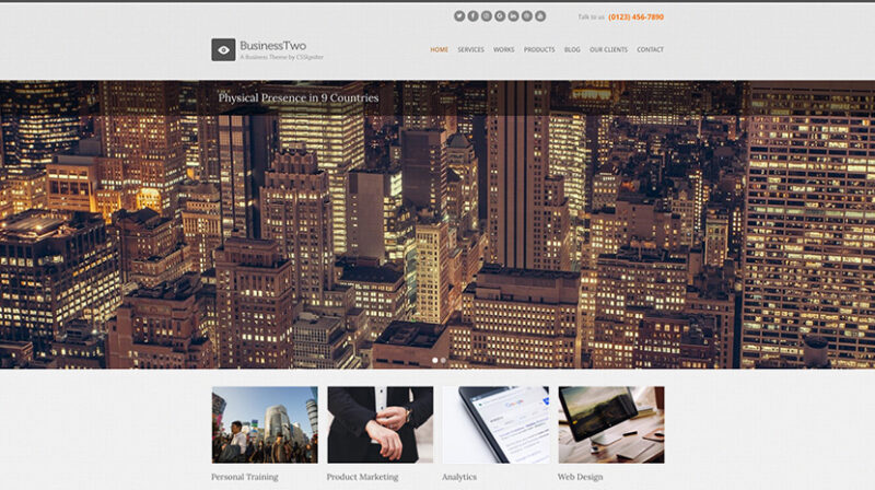 CSS IGNITER BUSINESSTWO WORDPRESS THEME 1.7.2