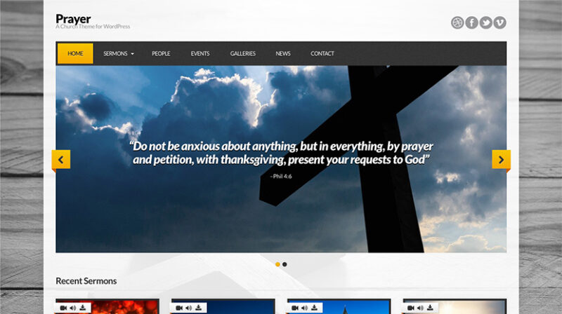 CSS IGNITER PRAYER WORDPRESS THEME 1.0.1