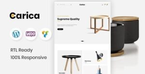 Carica Furniture Handmade Shop WooCommerce Theme 1.2