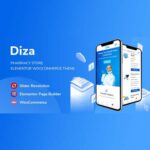 Diza Pharmacy Store Elementor WooCommerce Theme 1.2.12