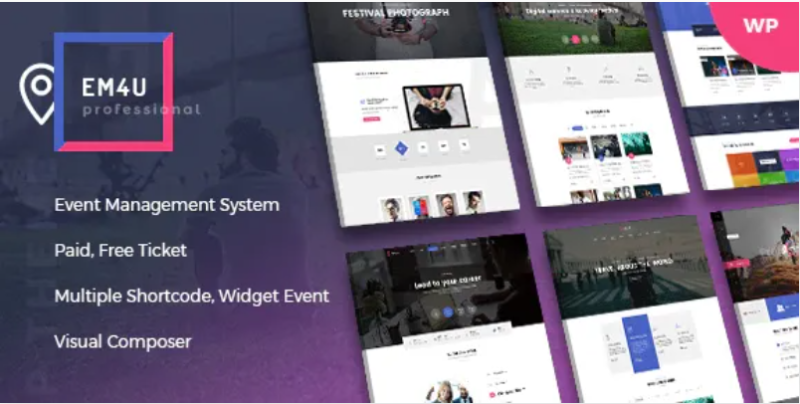 EM4U – Event Tickets WordPress Theme 1.5.4