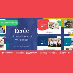 Ecole Education and School WordPress Theme 1.0.9