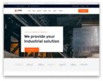 Fabricator – Industrial Company HTML5 Website Template