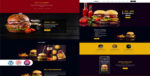 Foodbugers – Restaurants and Food One page WordPress Theme