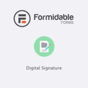 Formidable Forms Digital Signature 2.07