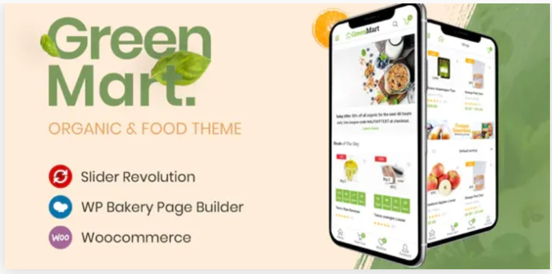GreenMart – Organic & Food WooCommerce WordPress Theme 4.0.8