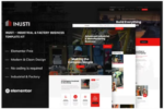 Inusti – Industrial & Factory Business Elementor Template Kit 1.0.0