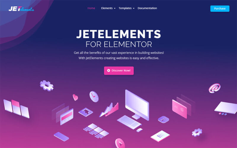 JetElements – Addon for Elementor Page Builder WordPress Plugin