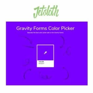 Jetsloth Gravity Forms Color Picker 1.2.19