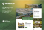 Kamperven – Campervan & RV Rental Elementor Template Kit