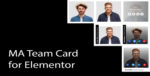 MA Team Card for Elementor – WordPress Plugin