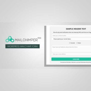 MailChimper Pro WordPress Signup Form Plugin 1.8.3.4
