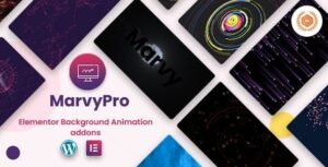 MarvyPro – Background Animations for Elementor 1.6