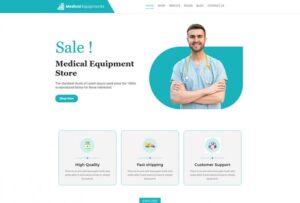Medical Equipment – eCommerce WordPress Theme