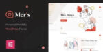 Mer’s – Personal Portfolio WordPress Theme 1.0