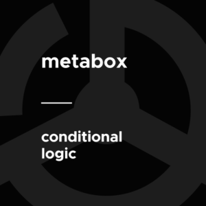 Meta Box Conditional Logic 1.6.21
