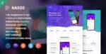 Naxos – App Landing Page WordPress Theme 1.7