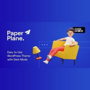 Paper Plane Creative Parallax WordPress Blog Theme 1.1.1