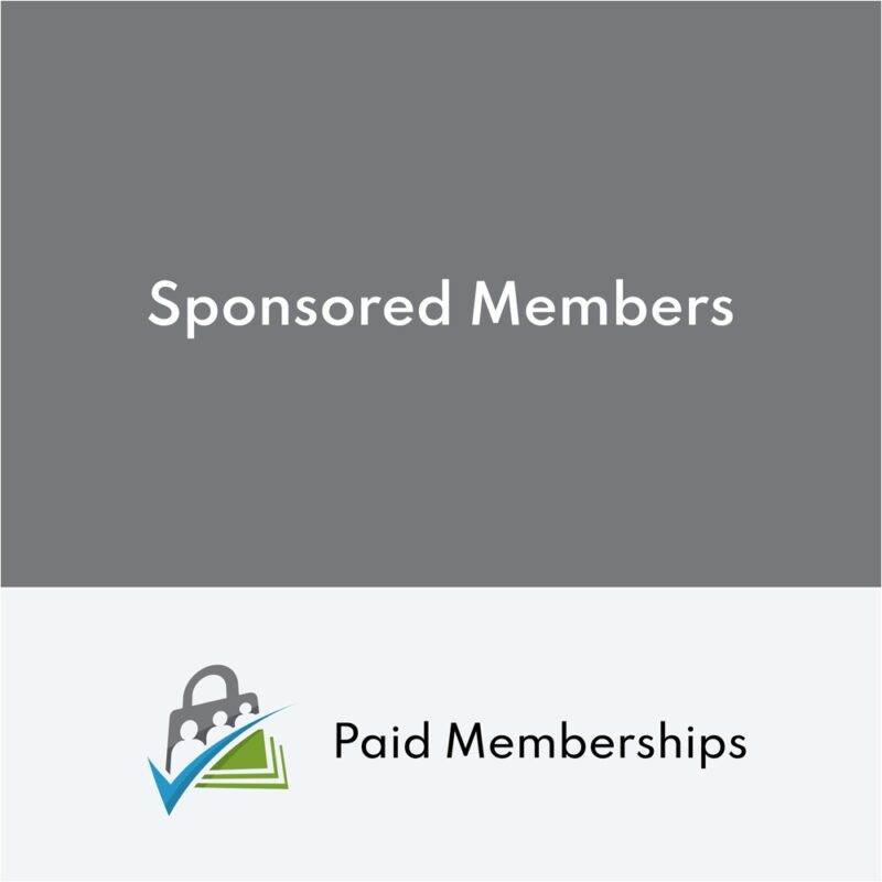 Paid Memberships Pro Sponsored Members Addon 0.10