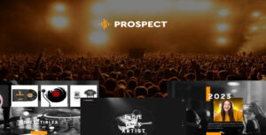 Prospect Music WordPress Theme
