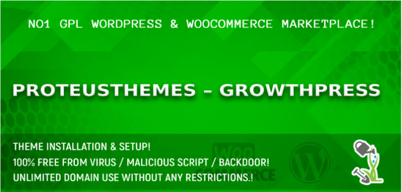 ProteusThemes – GrowthPress 1.6.1