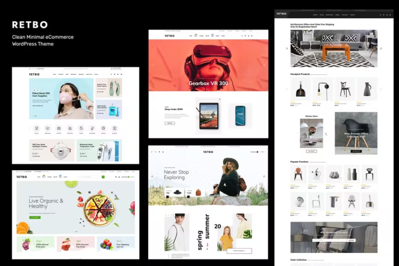 Retbo – Minimal WooCommerce WordPress Theme 1.2.0