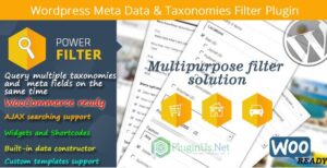 WordPress Meta Data & Taxonomies Filter 2.3.0.1