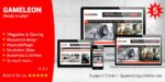Gameleon – WordPress Magazine & Arcade Theme 5.5