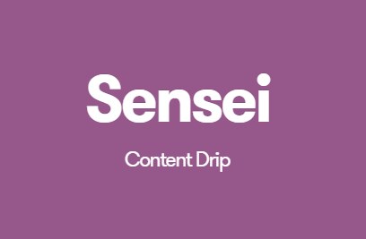 Sensei LMS Content Drip 2.0.2
