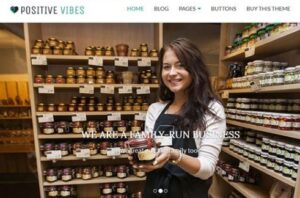 CyberChimps Positive Vibes WordPress Theme 1.5