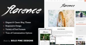 Florence – A Responsive WordPress Blog Theme 1.4