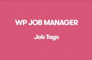 WP Job Manager Job Tags Addon 1.4.2