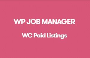 WP Job Manager WC Paid Listings Addon 3.0.0