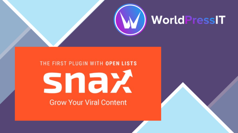 Snax Viral Content Builder WordPress Plugin 1.94