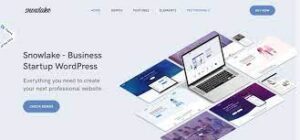 Snowlake – Creative Business & Startup WordPress Theme