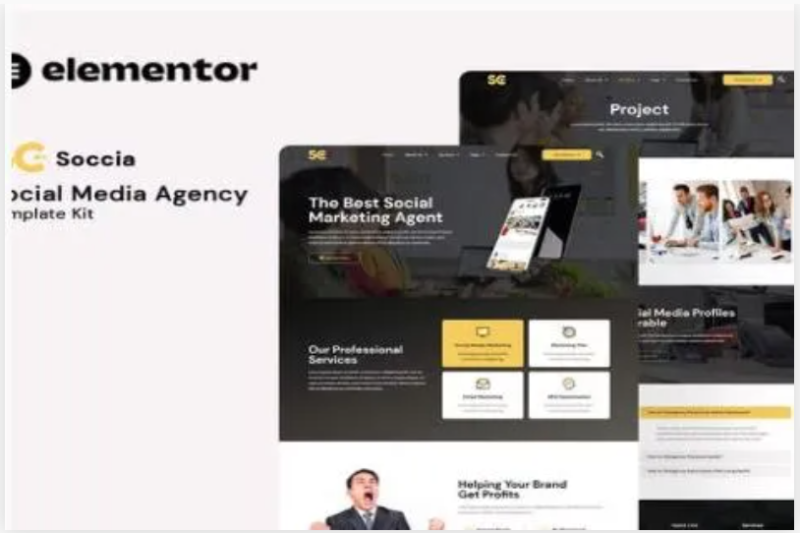SmartView – CCTV & Security Elementor Template Kit