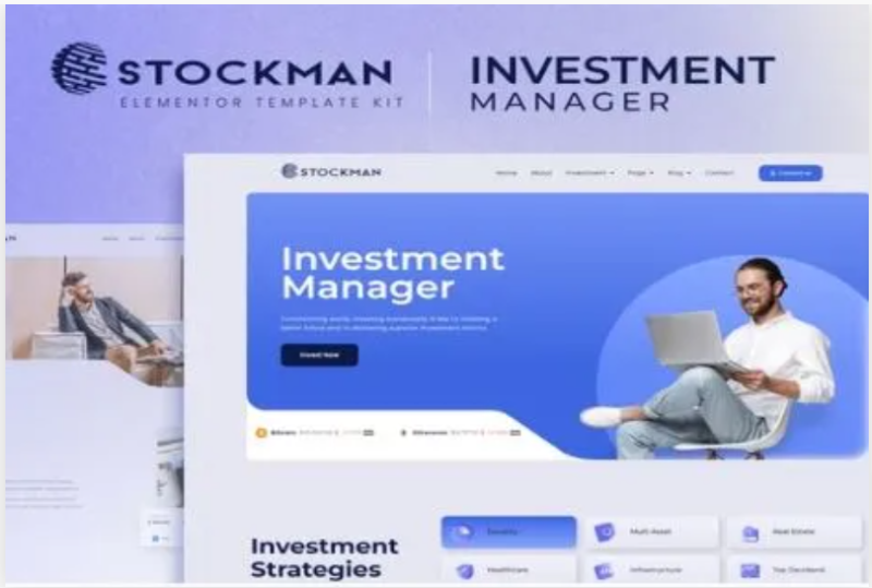 Stockmen – Investment Manager Template Kit