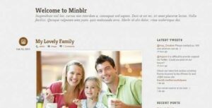 Themify Minblr WordPress Theme With Original Licence