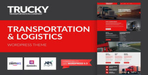 Trucky – Transportation & Logistics Responsive WordPress Theme