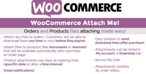 WOOCOMMERCE ATTACH ME WORDPRESS PLUGIN 25.4